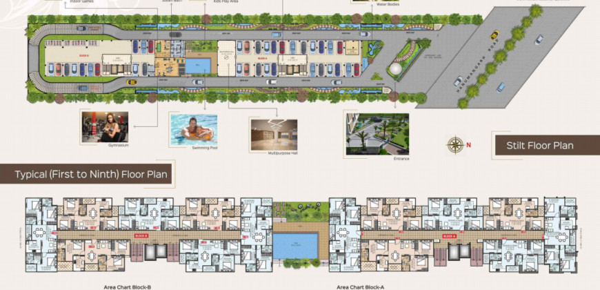 3-BHK Premium Residential Apartment (Flat) @ Maya Heights