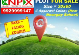 Plot For Sale in Aggarwal Colony ( Near Nosegay Public School )