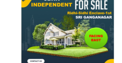 Elegant Kothi For Sale in Ridhi – Sidhi Enclave – 1st