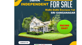 Elegant Kothi For Sale in Ridhi – Sidhi Enclave – 1st
