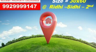 Plot For Sale in Ridhi Sidhi – 2nd