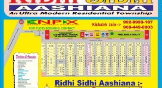 FOR SALEPlot 40X70 For Sale in RIDHI SIDHI AASHIANA @ Rs. 3700000