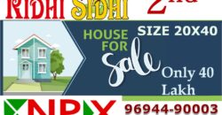 HOUSE For Sale in Ridhi Sidhi – 2nd