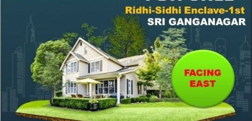 4 BHK NEW KOTHI FOR SALE IN RIDHI SIDHI 1st