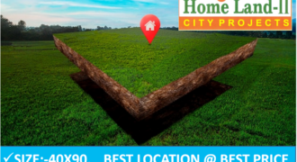 PLOT FOR SALE IN HOME LAND-II