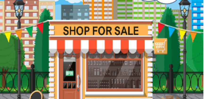 SHOP FOR SALE IN RIDHI SIDHI ENCLAVE 1st.