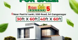 PLOTS FOR SALE IN RIDHI SIDHI 5th.