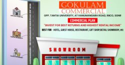 SHOWROOMS FOR SALE IN GOKULAM COMMERCIAL