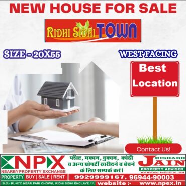 🏡 NEW HOUSE FOR SALE @ RIDHI SIDHI TOWN