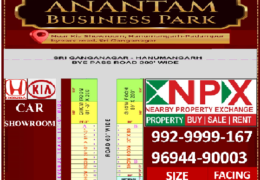 ANANTAM BUSINESS PARK – SHOWROOM FOR SALE