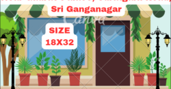 SHOP FOR SALE IN LOHA MANDI NEAR GAURAV PALACE,SURATGARH ROAD